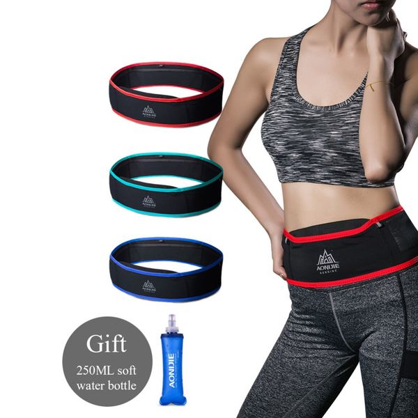 

mounchain 10 inch 250ml running waist bag fanny pack sports anti-theft marathon running belt mobile phone bags water bag
