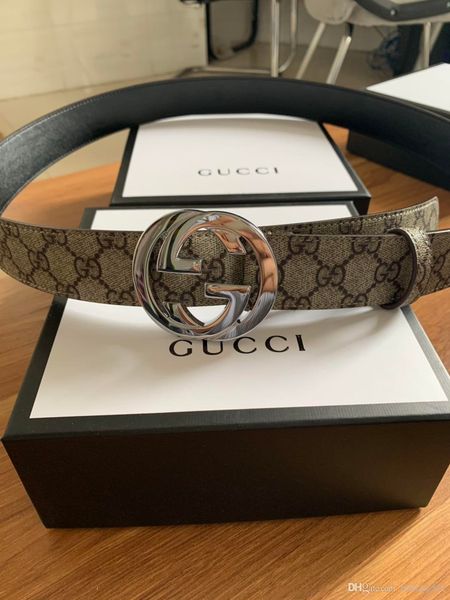 

men's luxury belt design large buckle belt men's chastity fashion men's belt wholesale variety optional, Black;brown