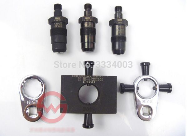 

common rail injector medium pressure disassemble repair tool for cat c7 c9 3126 heui, heui injector nozzle dismounting tool