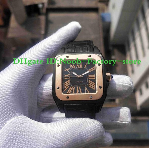 

new factory pgraphs x100 series wssa0006 watch black dial adlc case automatic movement work men's sport wrist watches original box, Slivery;brown