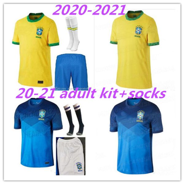 

2020 2021 brasil soccer jerseys kit brazil jerseys jesus coutinho firmino marcelo football kit shirt camisa boy football shirt g.jesus, Black
