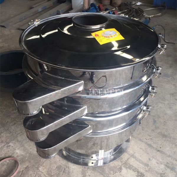 

800-2 two-layer vibrating screen high-quality stainless steel screening small vibrating screen machine 110v/220v/380v 750w 800mm