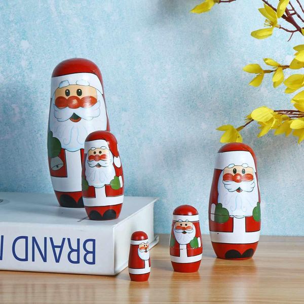

christmas wooden decorations santa claus ornaments for christmas party decorations kids gift for home new year