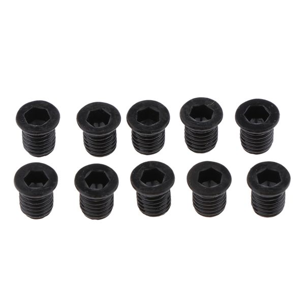 

10pcs inner hex head screws for industrial sewing machine, Black
