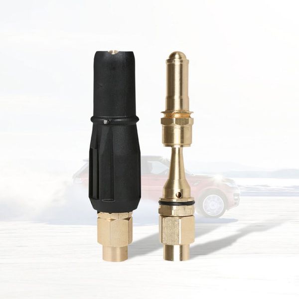 

car washer spray nozzle tips quick connecting pivoting coupler foam spraying tool
