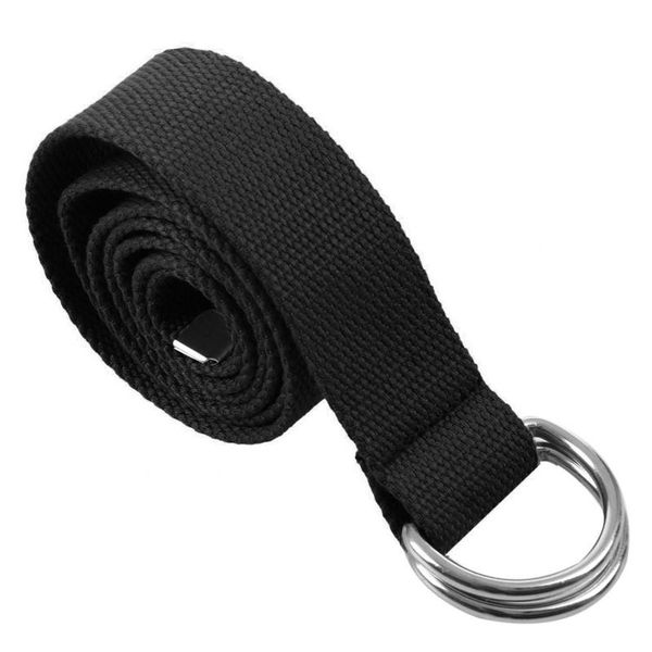 

casual d-ring cloth belt canvas belt knitting canvas 110 x 3.8cm, Black;brown