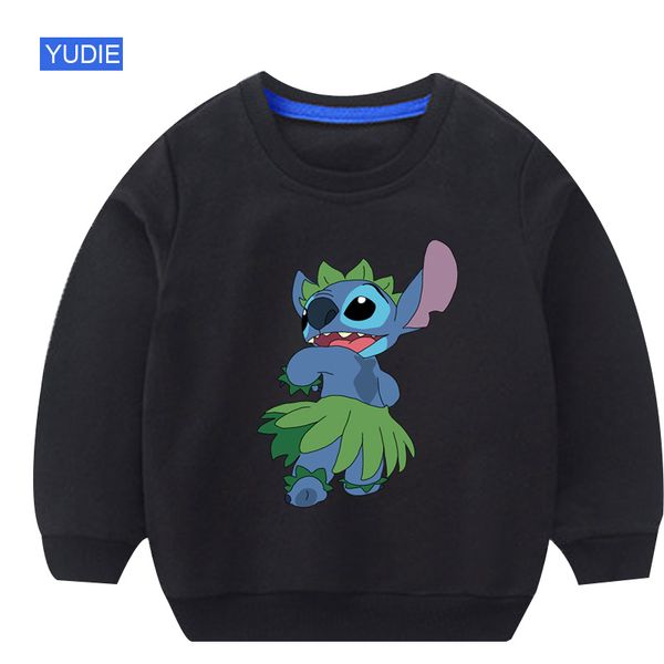 

boys sweatshirts toddler girl baby cartoon clothes boys cotton long sleeve hoodies costume casual sweatshirts clothing, Black