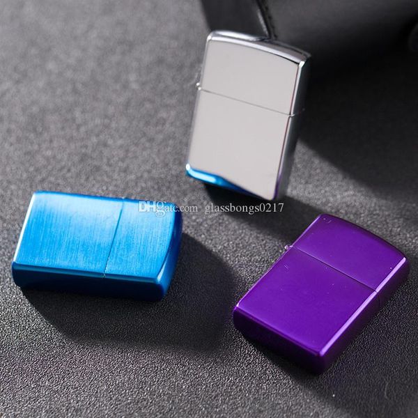 

stainless steel metal lighters outdoor camping cigarette lighter for cooking kerosene cigar lighters oem gift