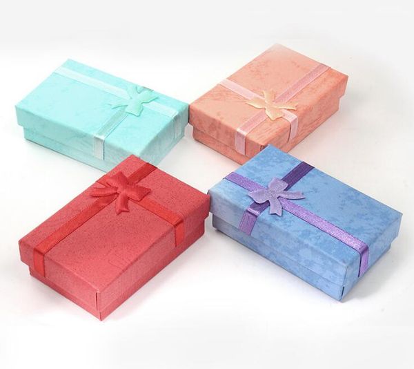 

8*2.5cm 4 colors wholesale lots jewelry gift paper boxes ring earring necklace watch bracelet box case, Black;white