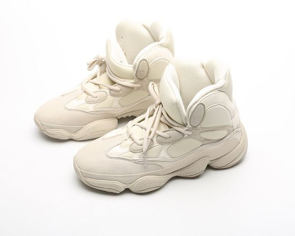 

2020 500 high slate stone desert boot winter boots casual shoes running shoes 500 white black sneaker sports shoes, White;red
