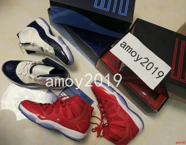 

win like 82 96 midnight navy unc gym red 11 basketball shoes mens trainers 11s athletic sports sneakers size 36-47