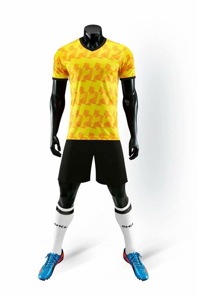 

2019 men training football sets with shorts uniforms reversible football jerseys for that home and away look kits sports b45-08, Black;red