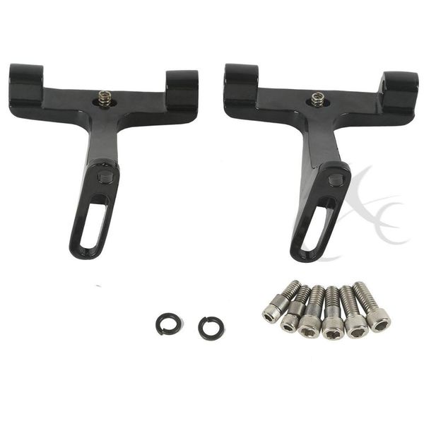 

motorcycle new rear floorboard footboard bracket for electra glide flhtcu 14-18 flhtcul 15-16 black/chrome