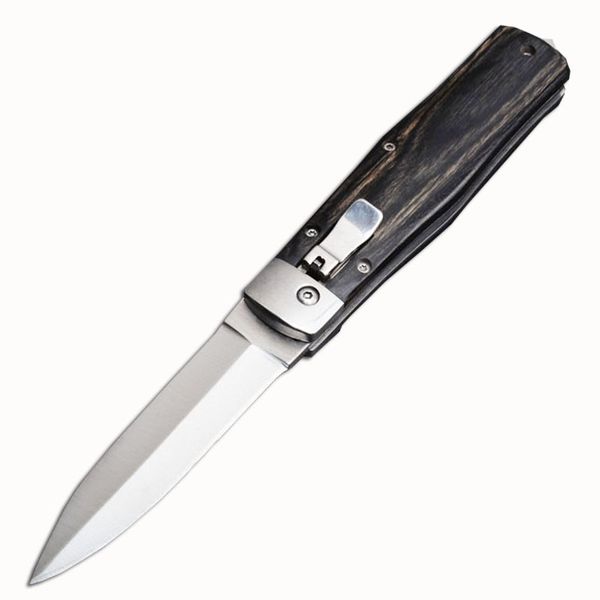 

Side Open Smooth Action Folding Knife 8CR13 60HRC Blade Outdoor EDC Survival Hunting Tool Knife Tactical Knives With Nylon Bag P442F R