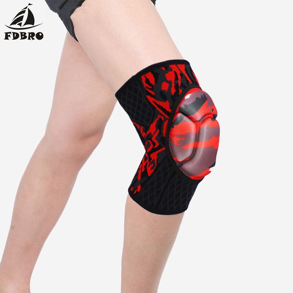 

1 pair thick sponge anti-slip collision avoidance knee sleeve for volleyball break dance protective knee pads brace support, Black;gray