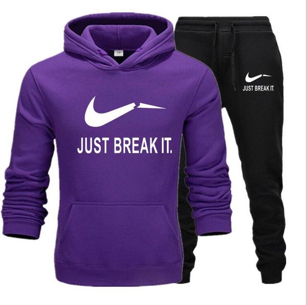 purple velour tracksuit mens