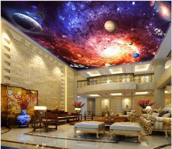 High Quality Custom Photo Wallpaper 3d Ceiling Murals Wall Papers