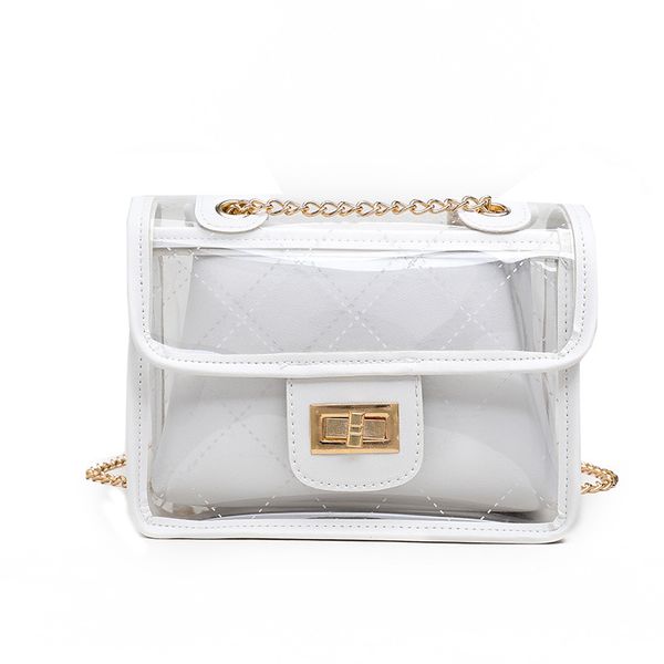 

мода прозрачный jelly пакет crossbody сумка симпатичные желе водонепроницаемый удобный messenger плеча мешок женский сумки