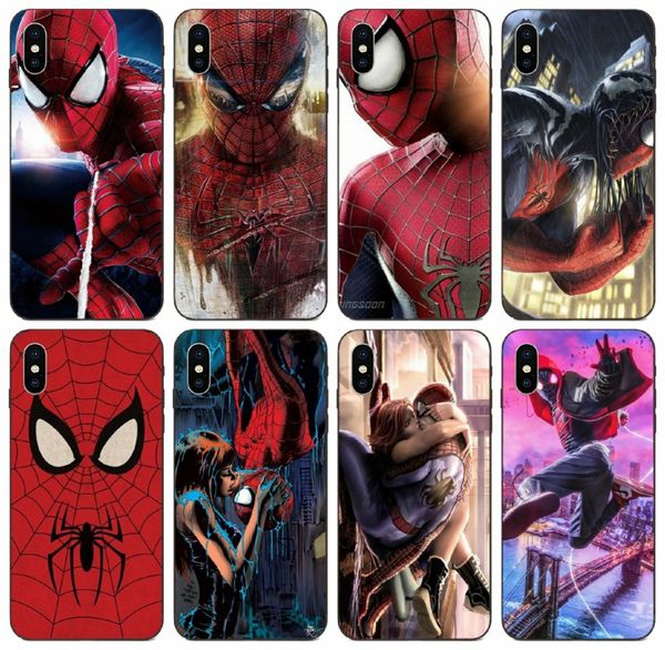 

tongtrade] spider man marvel avengers art superman original case for iphone 11 pro x xs max xr 6s 5s 5c 5 samsung j8 s10 huawei p20 p9 case