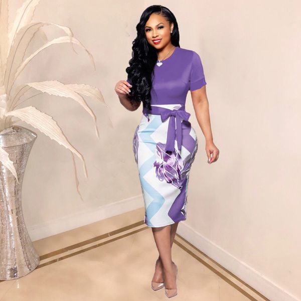 

womens clothes womens dress women short sleeve floral bodycon dress vintage office work elegant pencil midi casual dresses dress, Black;gray