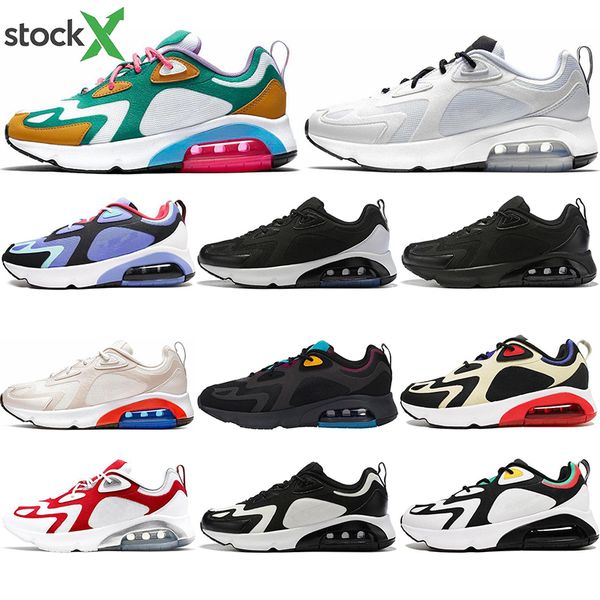 

новые дешевые 200 бордо женщины мужчины кроссовки пустыня песок мистический зеленый тройной черный 200s мужские тренеры спортивные спортивны, White;red