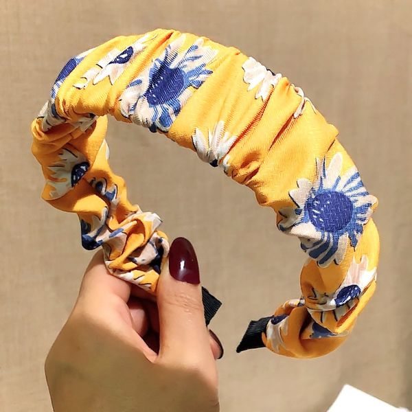 

daisy headbands for women summer hair bands for girls wide side hairbands headwear head bands hairwear hair hoop accessaries, Slivery;white