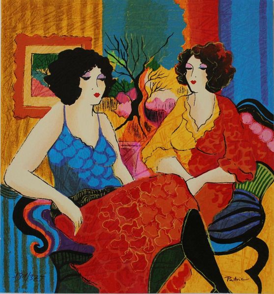 

patricia govezensky noa + models talking -2 home decor handcrafts /hd print oil painting on canvas wall art canvas pictures 191205