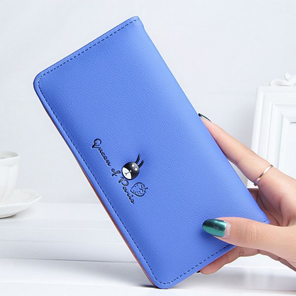 

women wallets lady purses candy colors cards id holder pu leather long moneybags girls thin purse clutch wallet bags burse, Red;black