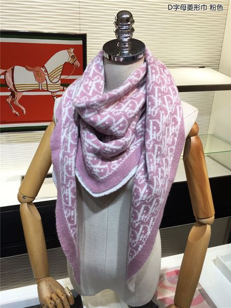 

new fashion winter scarf for women oversized classic letter shawls and knitting scarves pashmina Ã©charpes de luxe pour femmes, Blue;gray