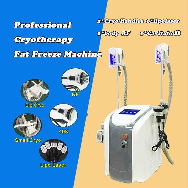 

шкафут машины 2020 cryolipolysis тучный замерзая уменьшая лазер lipo машины rf кавитации 2 головки cryo могут работать в тоже время