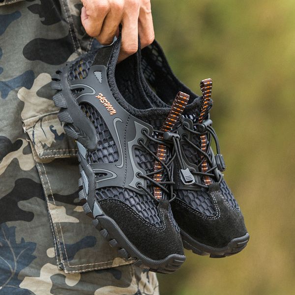 

new men's sneakers male outdoor sports hiking shoes men special amphibious shoe walking shoes outdoor adventure sports