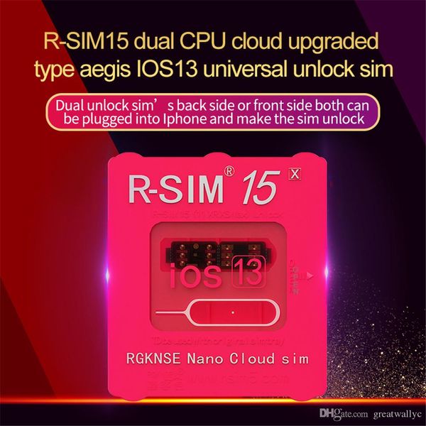 

new rsim15 unlock card r sim 15 rsim 15 r-sim15 unlock card ios 13 updated auto unlocking for iphone universal unlocking