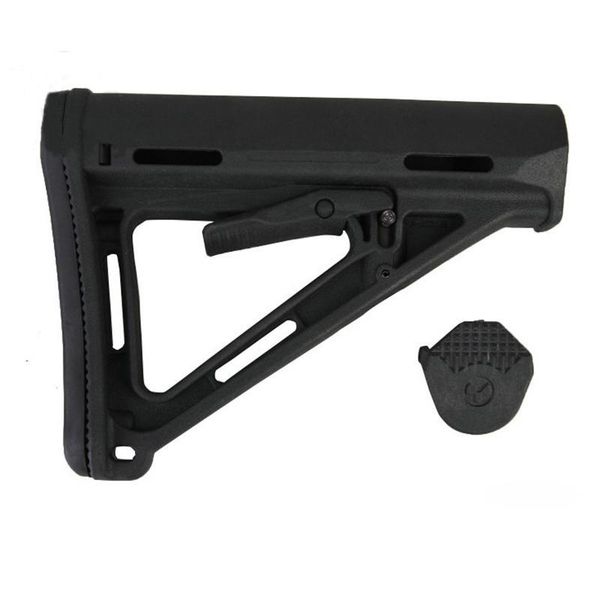 

tactical ctr stock airsoft black aeg gbb polymer tactical me buttstock m4/m16