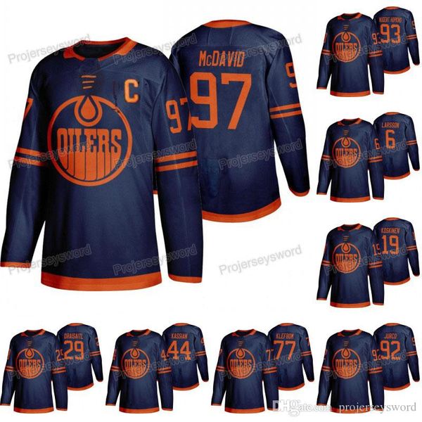 

Edmonton Oilers Captain C Patch Connor McDavid Third Jersey Darnell Nurse Leon Draisaitl Alex Chiasson Zack Kassian Oscar Klefbom Hopkins