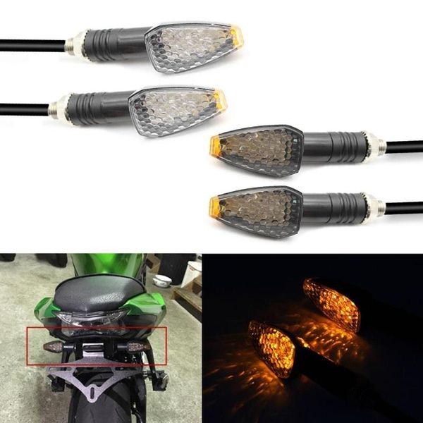 

led turn signal lights soft light effect not dazzling non fading 2pcs 12v motorcycle amber indicators blinkers for yamaha