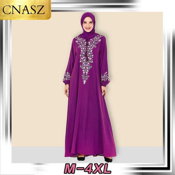 

new muslim dress islamic turkey fashion embroidered kimono middle east arab casual long sleeve dress kaftan moroccan pakistan, Red