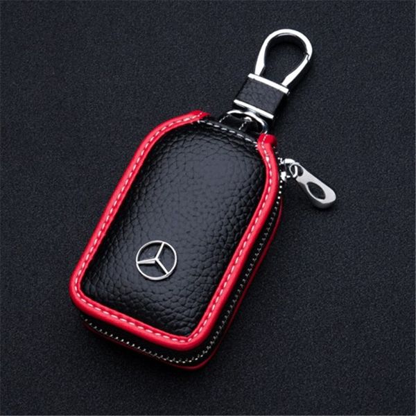 

НОВЫЙ PU кожаный чехол для ключа автомобиля крышка ключа держатель кошелек для Merce