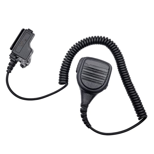 

handheld speaker microphone shoulder walkie-talkie fit moto ht1000
