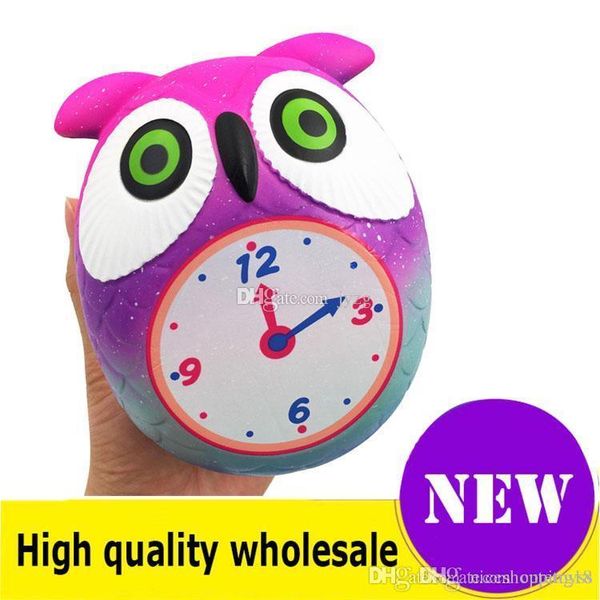 

squishy alarm clock jumbo slow rising soft oversize phone squeeze toys pendant anti stress kid cartoon toy decompression toy