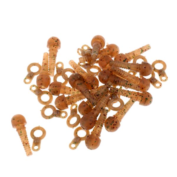 

20pcs tadpole multi beads running rig skit buffer beads fishing tackle