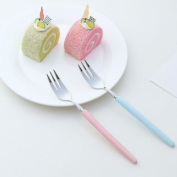

304 stainless steel household tableware children spoon fork plain colour high archives ceramics handle small a soup spoon