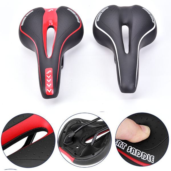 

new polyurethane extra soft bicycle bike saddle cushion seat cover pad comfort high quality