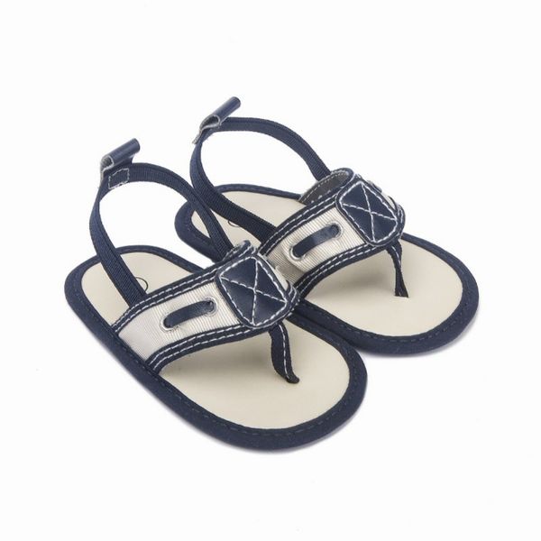 

infant baby boy sandals flip flop new born baby summer sandals soft soled indoor shoes newborn, Black;red