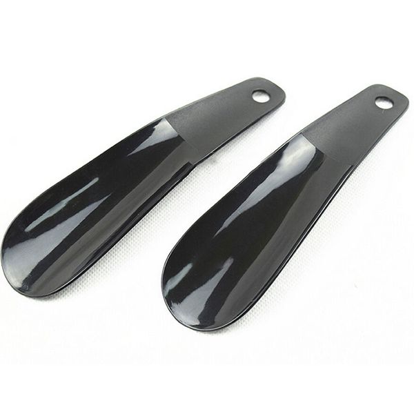 

1PCS Professional Black 16cm Shoe Horns Plastick Shoe Lifter Flexible Sturdy Slip Horn Spoon Shape Shoehorn Shoe