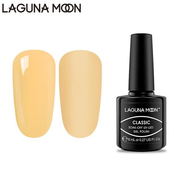 

lagunamoon 8ml light yellow series gel polish matte glossy effect uv led long lasting soak off varnish lacquer, Red;pink