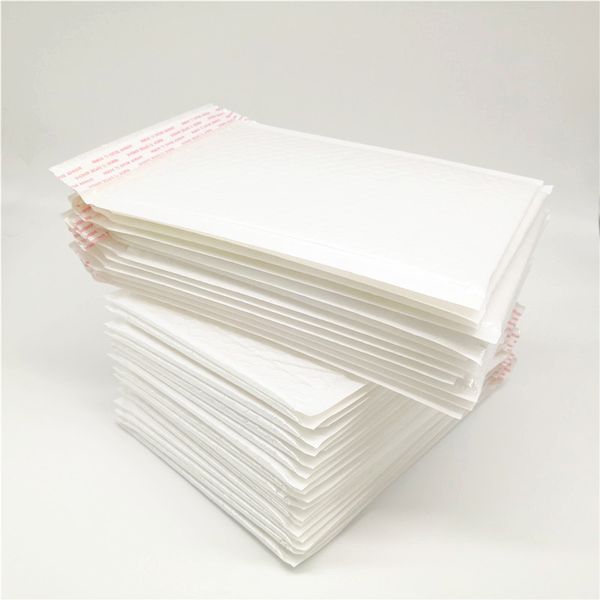 

10 pcs/lot (16*22.5mm) waterproof white padded envelopes packaging shipping bags mailing envelope bags office shipping supplies