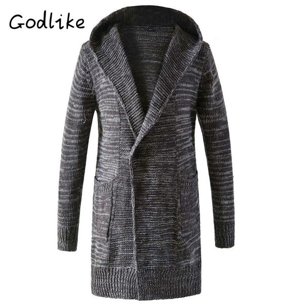 

godlike 2017 new style men's sweater coats, men's casual knitwear, and fashion heavy sweaters/long-sleeved sweater, White;black