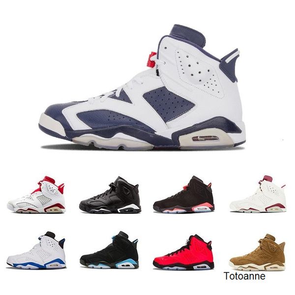 

with box men blue infrared 6 6s basketball shoes mens cny carmine gatorade green tinker unc black cat designer j6 sneakers