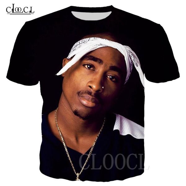 

Summer Funny T-shirt 2Pac Tupac 3D Print Rock Rapper Tupac Amaru Shakur Men Women T-shirts Streetwear Plus Size Pullovers