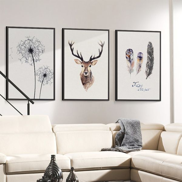 Xmas House Deer DIY 5D Full Diamond Embroidery Painting Cross Stitch Home Decor